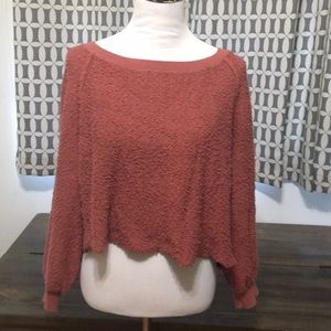 Sz Small Cropped Sweater